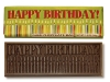 Happy Birthday Dark Chocolate Bar