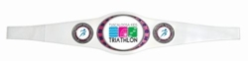 Vibraprint® Juniors Championship Belt in White