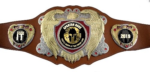 Vibraprint™ Legion Championship Belt in Brown