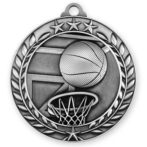 1 3/4'' Basketball Medal (S)