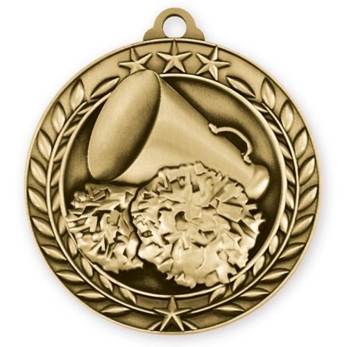1 3/4'' Cheerleading Medal (G)
