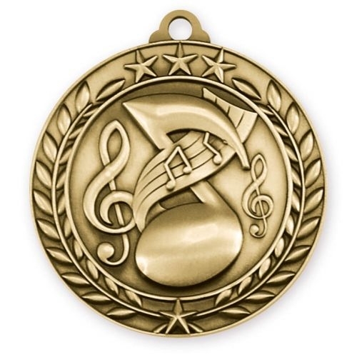 1 3/4'' Music Medal (G)
