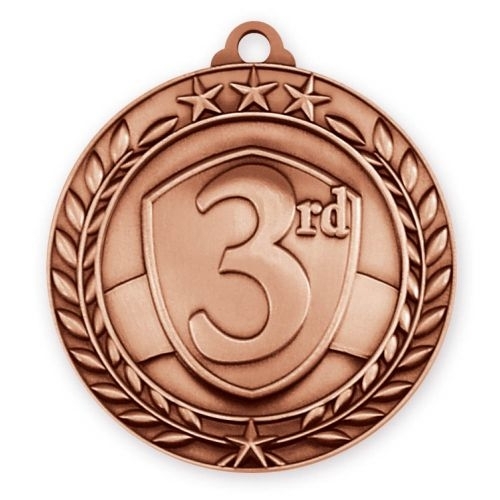 1 3/4'' 3rd Place Medal (B)