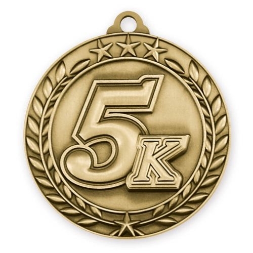 1 3/4'' 5k Medal (G)