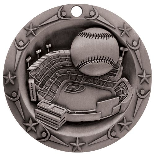 3'' World Class Baseball Medallion (S)