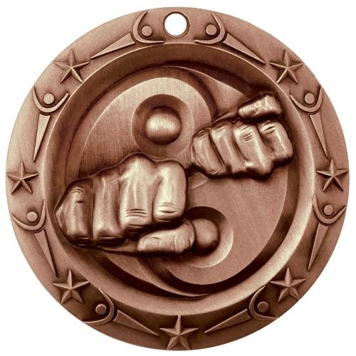 3'' World Class Martial Arts Medallion (B)