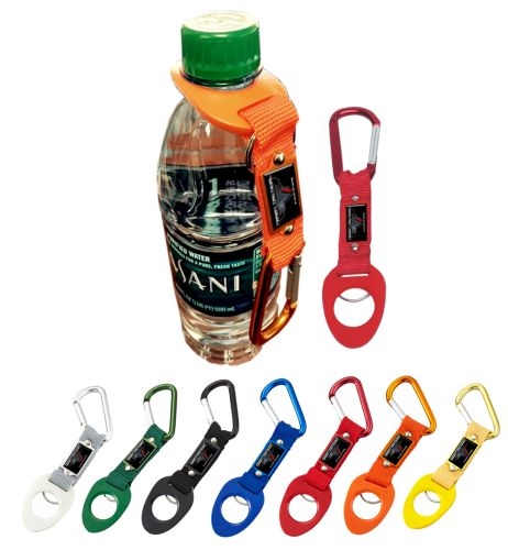 Carabiner Bottle Holder Keytag (FREE SETUP)