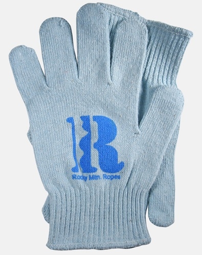 Eco Gloves Knit Gloves, Recycled Blue