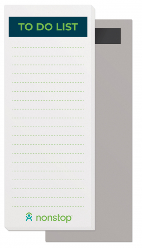 50 Page Magnetic Note-Pads with 4 Colour Process (2.75