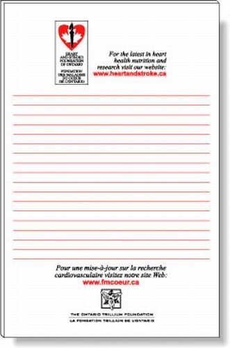 50 Page Magnetic Note-Pads with 2 Custom Color Imprint (5.5