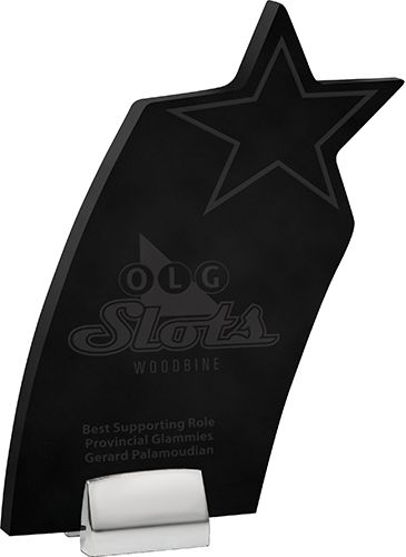 Chrome Base Star Award (9 1/4