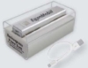 2600 mah Power Bank with Clear Plastic Case