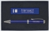 2600mAh Power Bank and Carbon Fiber Ballpoint Pen Gift Set