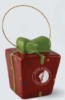 Gift Box 3D Ceramic Ornament