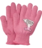 Pink Knit Gloves
