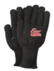 Extra Warm Black Knit Freezer Gloves