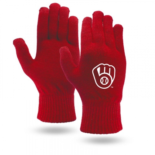 Red Touchscreen Gloves
