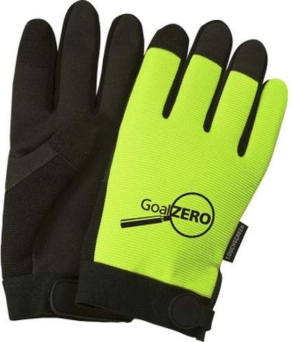 Hi-Viz Touchscreen Mechanics Gloves