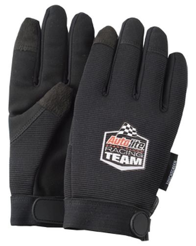 Touchscreen Black Mechanics Gloves