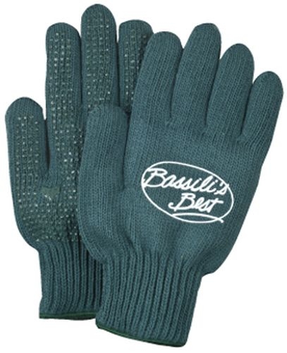 Green Knit Freezer Gloves