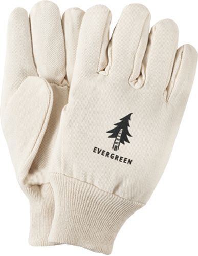 Canvas Gloves Seamless Back