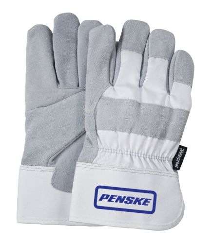 Winter Lined Leather Palm Gloves