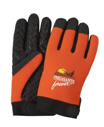 Super Grip Mechanics Gloves (Safety Orange)
