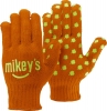 Orange Knit Gloves w/Step & Repeat Imprint