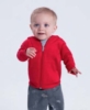 Infant Zip Fleece Hoodie - Red