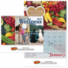 Full Color Wellness Spiral Wall Calendar
