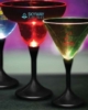 7 Oz. Light-Up Martini Glass w/Black Base