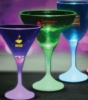 10 Oz. Light-Up Wine Glass w/White Base