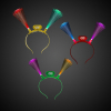 LED Fiber Optic Headbands - Assorted Colors