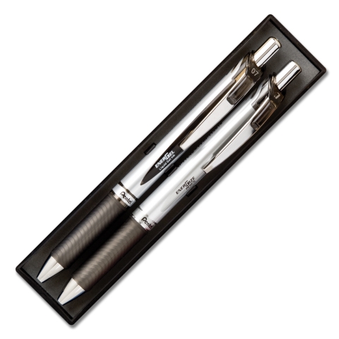 EnerGel® Deluxe Pen & Pencil Gift Set - Black