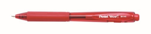 WOW!™ Ballpoint Pen - Translucent Red