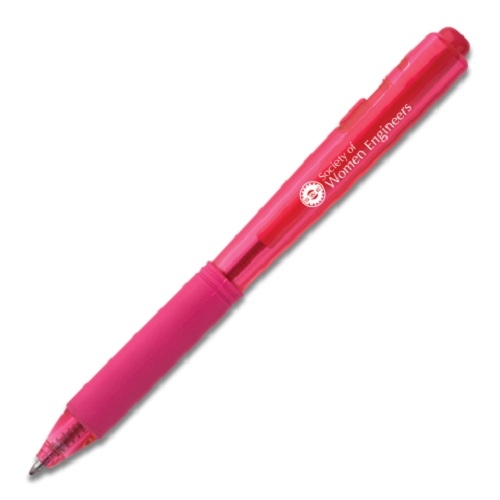 WOW!™ Ballpoint Pen - Translucent Pink