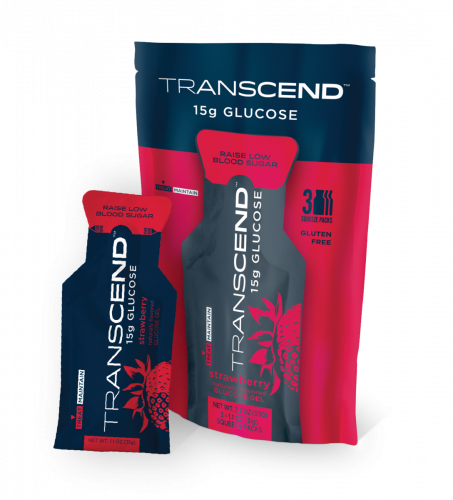 Transcend Glucose Gel Packs