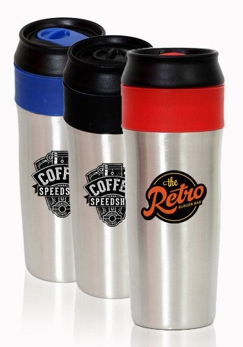 17 Oz. Everette Stainless Steel Travel Tumblers