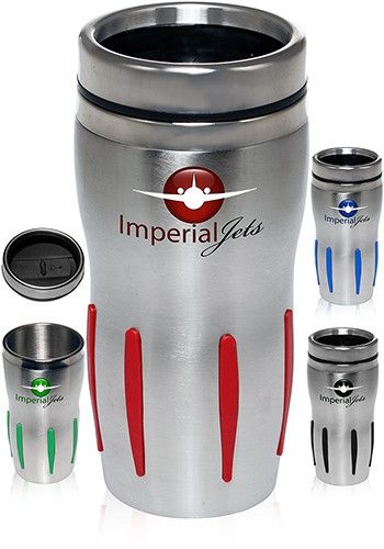 16 Oz. Sporty Stainless Steel Tumblers
