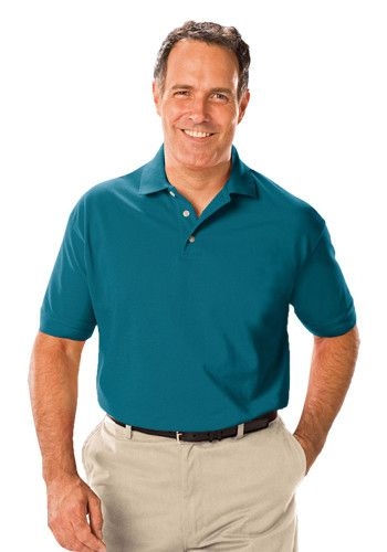 Blue Generation Men's Short Sleeve Polo Shirts