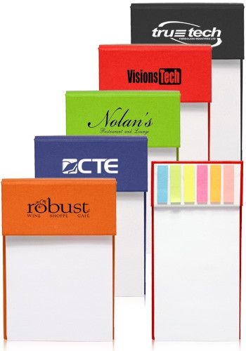 Jotter Pads with Sticky Flags