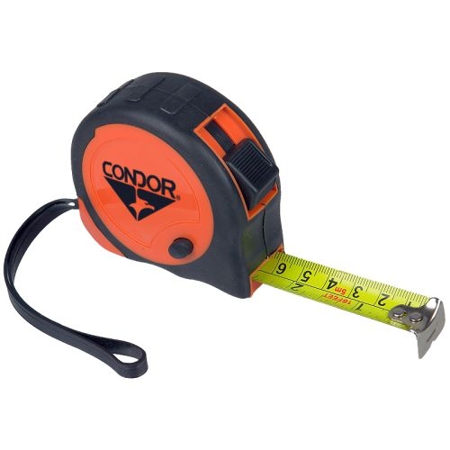16-Footer Grip Tape Measure with Belt Clip - Strap (16')