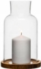 Oak candle holder, medium