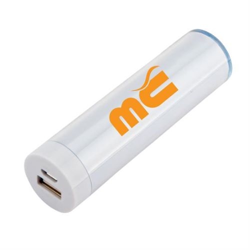 Round Plastic Mobile Power Bank Charger