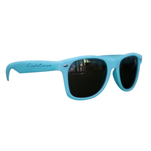 Matte Soft Rubberized Miami Sunglasses