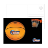 Post Card With Full-Color Basketball Luggage Tag