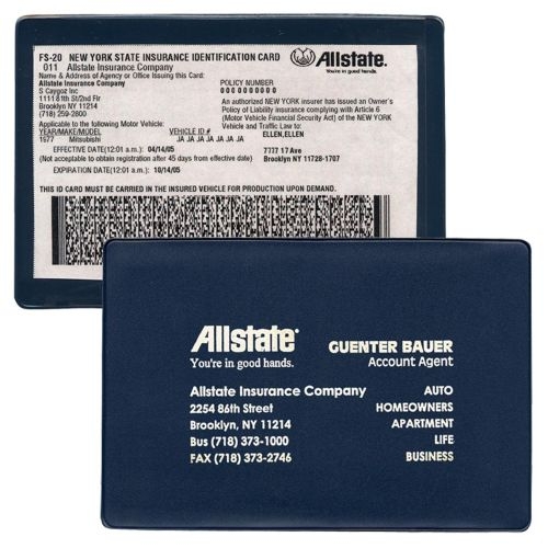 XL Insurance Card Holder (6 1/4