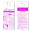 Standard Breast Self Exam Card Hang Tag