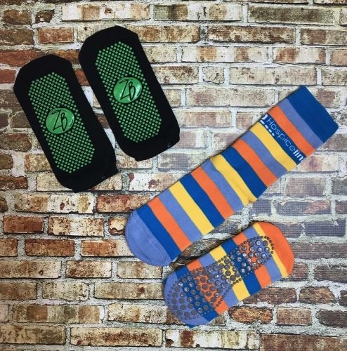 Custom Knitted Gripper Socks