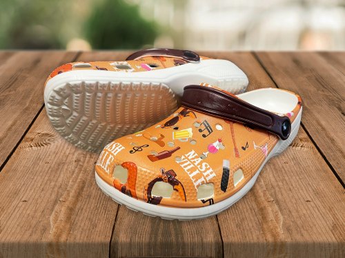 Custom Printed Rubber Sandals or Clogs